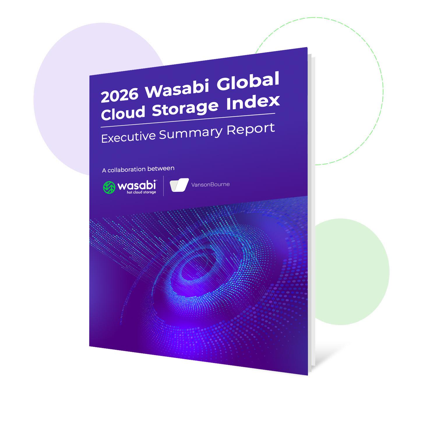 Graphic of the Cloud Storage Index eBook