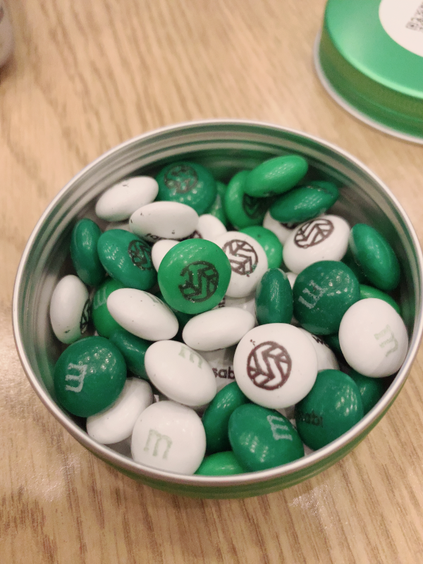 wasabi M&M’s