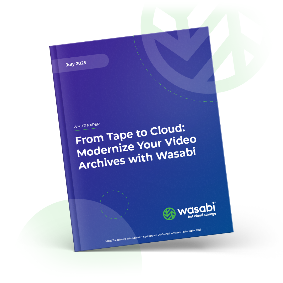 From Tape to Cloud Whitepaper Book Mockup